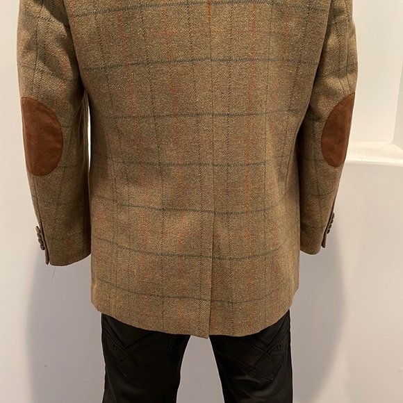 William Hunter Saville Row Vintage Men’s Blazer Sport Coat Jacket Plaid Size 42 - Picture 6 of 14
